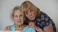 Disabled pensioner Celia Hodkin has been refused a wheelchair by the CCG because she doesn't meet the criteria. Pic shows her with her daughter Cath Stone.