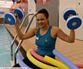 PRIDE in Oldham nominee Lisa Dudley, aquacise teacher at Saddleworth Pool