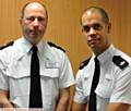 NEW appointments at Oldham Police . . . Chf Supt Neil Evans and Supt Danny Inglis