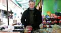 CHOCKY Mike, real name, Michael Keeley, after more than 27 years on Tommyfield market