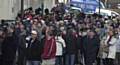 FLASHBACK...fans flock to Athletic's free-entry game against Grimsby Town in 2004. A crowd of more than 13,000 turned up for 'Celebration Sunday'