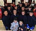 BIG WELCOME . . . PCYC club members from Sydney enjoyed sparring in Oldham.