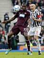 BACK TO IT...Michael Ngoo spent a long time on the sidelines after suffering a serious ankle injury