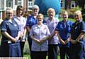 DR Kershaw's Hospice at Home nursing team (from left) Lindsey Harper, Kath Crossley, Angela Hickson, Carole England, Branda Harston, Joanne Mills and Julie Hague