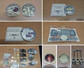 RECOVERED . . . Coins, spoons and other items which police found during a house raid in December