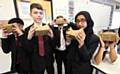 Year Seven pupils Ishaq Anser, Jacob Hamlin, Rhys Mellor, Sumaiyah Khan and Amani Ahmed