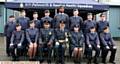 RECRUITS . . . Air cadets from the 317 Failsworth and Newton Heath Squadron, Royal Airforce, at the passing out parade at the Failsworth Army Reserve Centre, Oldham