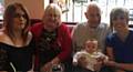 FIVE generations of one family gathered to celebrate the Christening of their newest member and snapped this picture of everyone together for the special event (L-R) Mum Georgia Wiggins, great grandma Ann Booth, great great grandfather Arthur Horsfall with Roman Arthur Cameron Dempsey on his lap and grandma Joanne Booth.