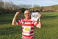 Roughyeds fan Rob Nixon is running for Maggies.