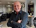 RETIRING . . . Hairdresser Gerard Healey in Simon Gerard Salon, Hollins