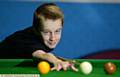 MAXIMUM CLEARANCE: Ryan Davies is one of the brightest prospects on the snooker scene.