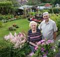 THOMAS Adamson and Doreen Tetlow, winner of 2016 Oldham Council's Best Private Garden competition