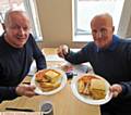 BROTHERS Stephen and John Curnow put their taste buds to the test