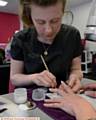 CHARLOTTE Lord in the nail studio 