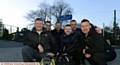 SIX dads from St Anne's CE Primary School, Lydgate,taking part in the Three Peaks Challenge. From left, Sean Wilson, Lee Dyer, Richard Taylor, Jonny Simpson, Steve Rigby and Lee Renner
