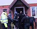 POLICE execute dawn raids in Oldham, Levenshulme and Stockport, resulting in five arrests