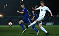 JAMIE Stott (left), in action for Curzon Ashton in this season's FA Cup, has been recalled by Athletic after impressing on the non-league scene