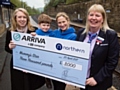 FROM the left: Carolyn Watson of Northern with Sam and Eva Royle of Mummy's Star and Richelle Walsh. Picture: Jon Parker Lee