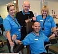 MEMBERS of the Health and Physical Activity Team were last year selected for a Pride in Oldham award. Back, from left, Jo Parry, Jason Bailey, Jackie Hanley. Seated, Patrick Wolstenholme
