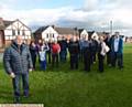 LOCAL opposition . . . residents on Arncliffe Rise, Moorside