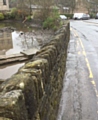 THE road that runs alongside Willow Bank pond