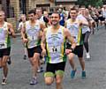 FLEET OF FOOT . . . a posse of Royton Road Runners at the Littleborough 5K