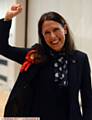 WINNER... Labour's Debbie Abrahams