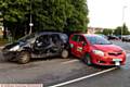 Crash on Rochdale Road outside the Royal Oldham Hospital.