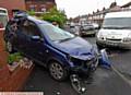 Wagon stolen from builders yard on Hadfield Street, Hathershaw. It then sped down the road causing carnage to other vehicles.
