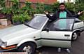 ASIF Lohdi with his car