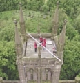 VIEW from above . . . OMRT at St Chad Church