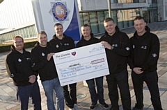 Pictured (left to right) are: Simon Coates, John Power, Ollie Power, Nick Lees,  Paul Frith and Rick Basiurski