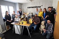 The proud team at Cornerstone