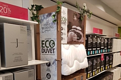 Oldham-based Ripple has designed and manufactured display solutions for the Eco Duvet