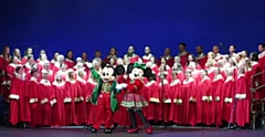 The Chorus UK singers in full voice at Disneyland Paris