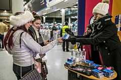 The Station Angels have been assisting passengers at Manchester Victoria