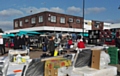 A busy day at Royton Market