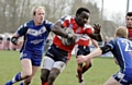 Lucas Onyango during his Roughyeds playing days