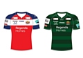 The new Oldham RLFC shirts for the 2018 season