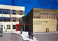 An artist's impression of the proposed new Saddleworth School from last year, 2017