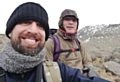 Paolo Bissolati and and fellow climber Ricky Richardson are gearing up for their trek up and down Kilimanjaro