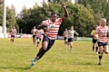 Former Oldham high-flier Mo Agoro in action for the Roughyeds in 2014