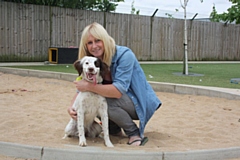 Jo Bramall with Ruby