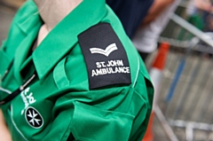 Volunteers from St John Ambulance are a familiar, and reassuring sight, at football stadia