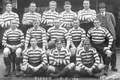 The Oldham RLFC line-up in 1914