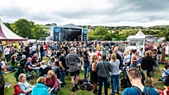 Music fans at Cotton Clouds Festival