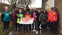 Walkers raising money for Rainbow Trust