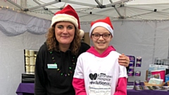 Amy Starkey at Santa Dash 2018