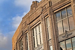 Montague Burton Building in Oldham