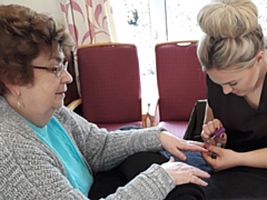 Mobile nail bar is part of Greenshoots programme